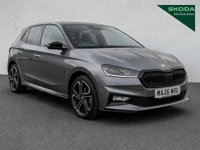 Used Skoda Fabia Monte Carlo 113 HP (83 kW) 2026 Graphite grey metallic black magic pearl effect Hatchback