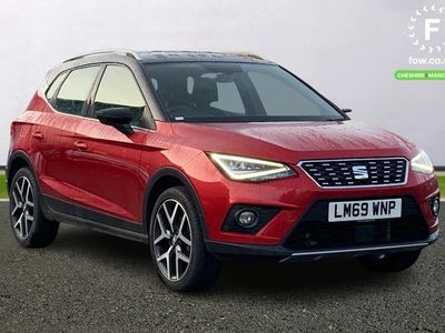 used Seat Arona HATCHBACK 1.0 TSI 115 Xcellence Lux [EZ] 5dr DSG [Digital cockpit,Park assist system,Rear view camera,Rear view camera,Steering wheel mounted audio controls,Electric front/rear windows with one touch/auto up/down,Electrically adjustable, heated