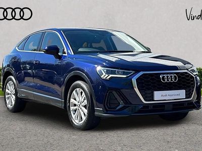 Begagnad Audi Q3 Sport 150 HK (110 kW) 2021 Blå SUV