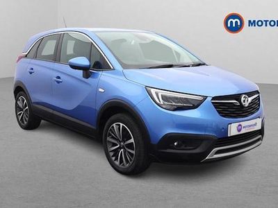 Used Vauxhall Crossland X Elite 131 HP (96 kW) 2020 Blue SUV