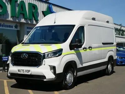 Nowe Maxus V90 163 KM (119 kW) 2025 Biały Van