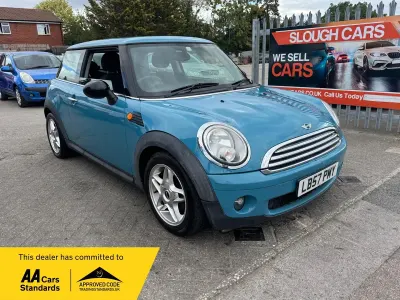 Used Mini ONE Hatch 95 HP (69 kW) 2008 Blue Hatchback