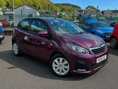 Used Peugeot 108 Active 2016 Purple Hatchback