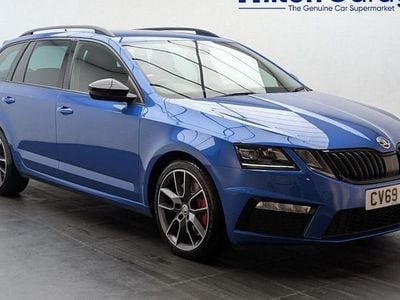 Blue Used 2019 Skoda Octavia vRS Estate | £21,950 (A bit pricey)