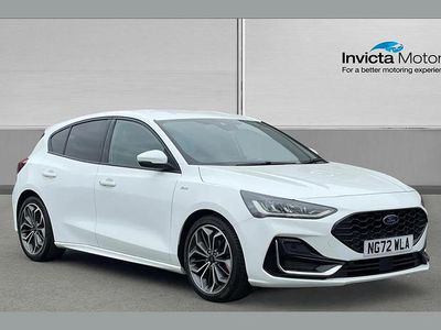 Used Ford Focus ST-Line 120 HP (88 kW) 2023 White Hatchback