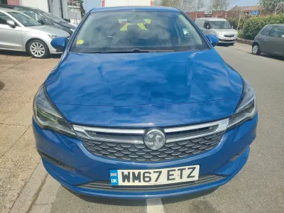 Used Vauxhall Astra 110 HP (80 kW) 2018 Blue Hatchback