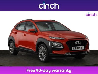 Orange Used 2018 Hyundai Kona SE SUV | £8,149 (Fair price)