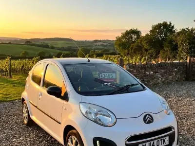 Used Citroën C1 Platinum 2014 White Hatchback