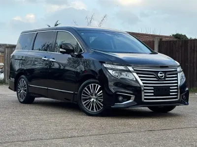 Usado Nissan Elgrand Premium Edition 2019 Negro Monovolumen