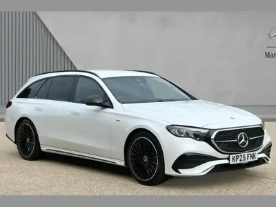Used Mercedes E300 Urban 313 HP (230 kW) 2025 White Estate