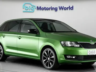 Usado Skoda Rapid Sport 95 HP (69 kW) 2019 Verde Citadino