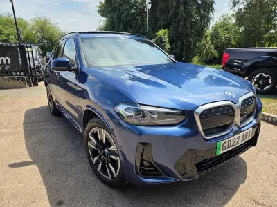Used BMW iX3 M Sport 210 kW (286 HP) 2022 Blue SUV