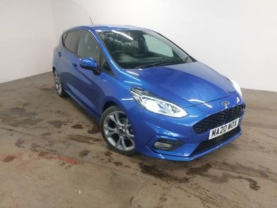 Used Ford Fiesta ST-Line X 95 HP (69 kW) 2020 Blue Hatchback