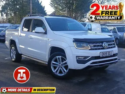 Used VW Amarok Highline 2019 White Pickup