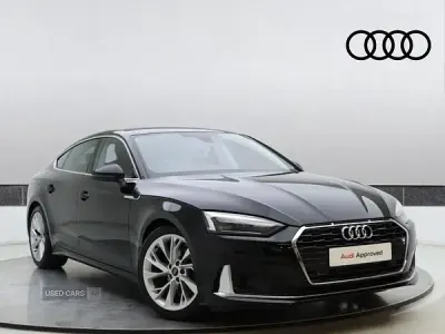 Begagnad Audi A5 Sport 2024 Svart Halvkombi