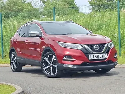 Used Nissan Qashqai Tekna+ 160 HP (117 kW) 2019 Red SUV