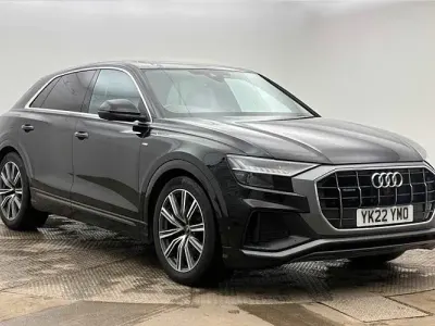 Used Audi Q8 S-Line 286 HP (210 kW) 2022 Black SUV