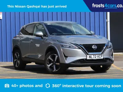 Used Nissan Qashqai N-Connecta 2022 Silver SUV