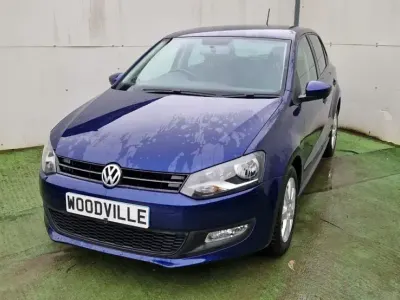 Begagnad VW Polo Edition 2013 Blå Halvkombi