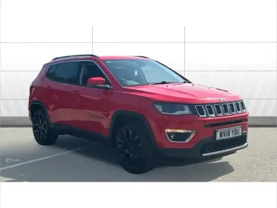 Used Jeep Compass Limited 138 HP (101 kW) 2018 Red SUV