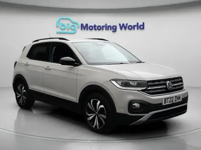 Used VW T-Cross Black Edition 110 HP (80 kW) 2022 Grey SUV