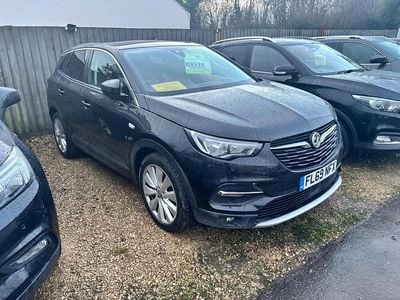Used Vauxhall Grandland X Elite 130 HP (95 kW) 2019 Black SUV