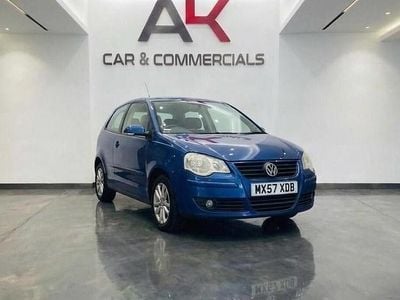 Begagnad VW Polo S 60 HK (44 kW) 2008 Blå Halvkombi