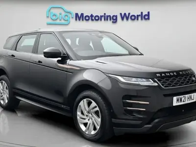 Used Land Rover Range Rover evoque R-Dynamic 166 HP (122 kW) 2021 Black SUV