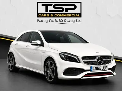 Usado Mercedes A250 Premium 218 HP (160 kW) 2016 Branco Citadino