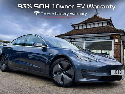 Used Tesla Model 3 Long Range AWD 366 kW (498 HP) 2020 Grey Sedan