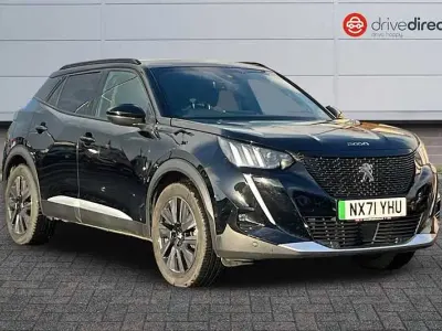 Used Peugeot e-2008 Premium 100 kW (136 HP) 2022 Black SUV