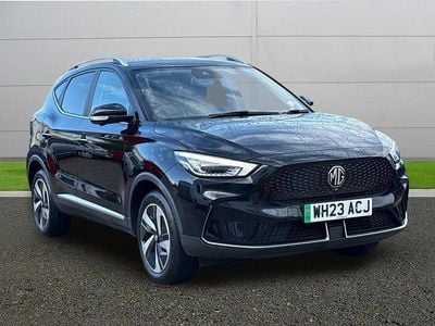 Used MG ZS Trophy Connect 114 kW (156 HP) 2023 Black SUV