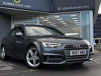 Grey Used 2017 Audi A4 S-Line Sedan | £15,489 (Fair price)