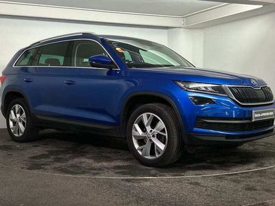 Used Skoda Kodiaq 150 HP (110 kW) 2020 Blue SUV