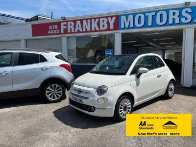 Usado Fiat 500 Lounge 69 CV (50 kW) 2016 Blanco Utilitario