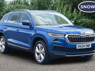 Used Skoda Kodiaq SE L Executive 150 HP (110 kW) 2024 Blue SUV