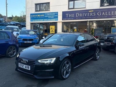 Used Audi A4 Black Edition 150 HP (110 kW) 2017 Black Sedan