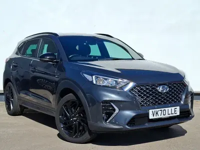 Usado Hyundai Tucson N Line 136 HP (100 kW) 2020 Cinzento SUV