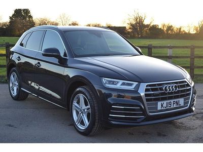 Blue Used 2019 Audi Q5 S-Line SUV | £17,489 (Good price)