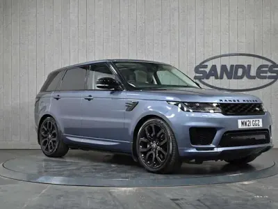 Gebraucht Land Rover Range Rover Sport HSE Dynamic 300 PS (220 kW) 2021 Blau SUV