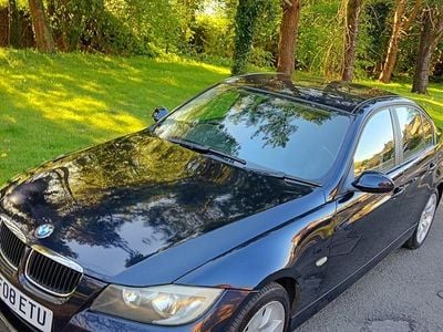 Used BMW 318 2008 Black Sedan