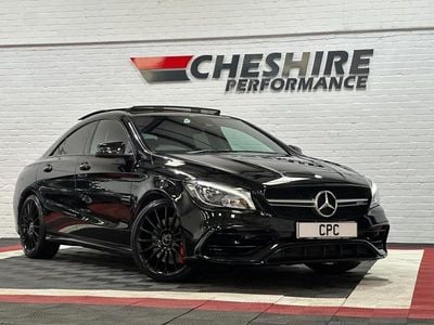 Black Used 2016 Mercedes CLA45 AMG Sedan | £22,490 (A bit pricey)