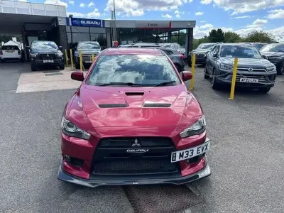 Used Mitsubishi Lancer 2010 Red Sedan