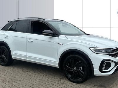 White Used 2025 VW T-Roc Black Edition SUV | £26,735 (A bit pricey)