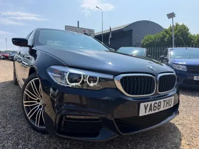 Used BMW 520 M Sport 181 HP (133 kW) 2018 Black Sedan