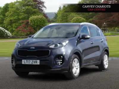 Used Kia Sportage 139 HP (102 kW) 2017 Silver SUV