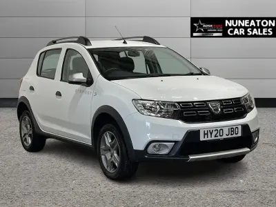 Used Dacia Sandero Comfort 90 HP (66 kW) 2020 White Hatchback