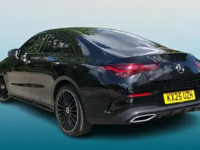 Used Mercedes CLA220 AMG Line Premium Plus 2025 Black Coupe