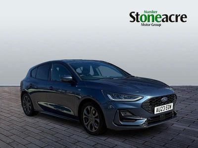 Used Ford Focus ST-Line 155 HP (114 kW) 2023 Blue Hatchback