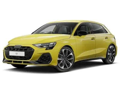 Ny Audi S3 Sportback Black Edition 333 HK (244 kW) 2026 Gul Halvkombi
